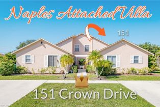 Villa Attached, 151 Crown Dr, Naples FL 34110